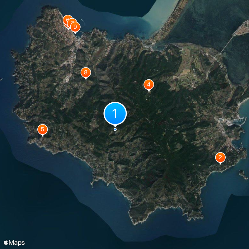 Promontorio dell'Argentario Map