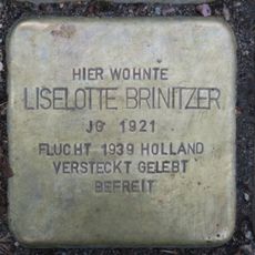 Stolperstein dedicated to Liselotte Brinitzer