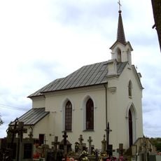 Saint Roch cemetery chapel in Mordy
