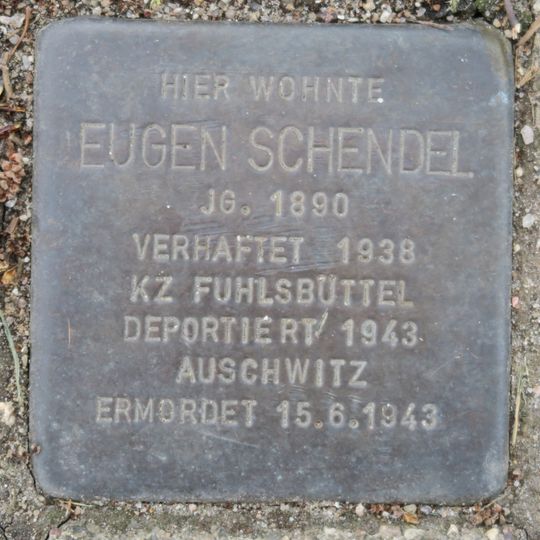 Stolperstein für Eugen Schendel