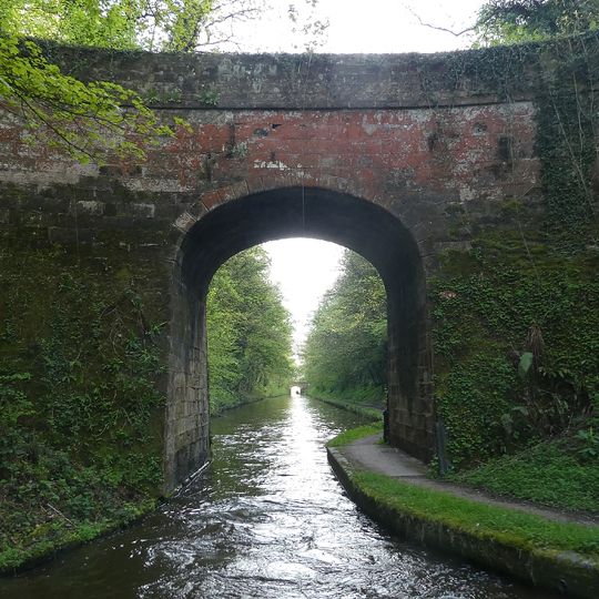 Shropshire Union Canal Castle Cutting Bridge At Sj 830 185