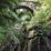 Ponte ad arco nel giardino di Moling Guanyin