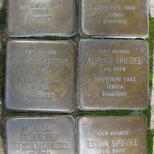Stolperstein für Ingeborg Spiegel