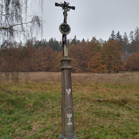 Kříž U Andersa jižně od Žďárských Chalup