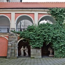 Garden on Łukasiewicza Street in Kłodzko