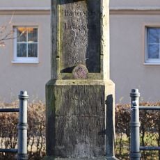Kgl.-sächs. Postmeilenstein in Schneeberg