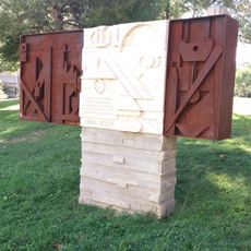 Escultura al Parc de la Font del Gat