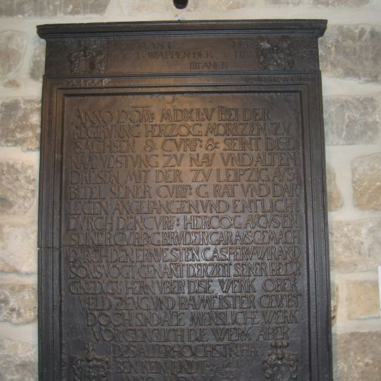 Gedenktafel Erbauung Piatta Forma