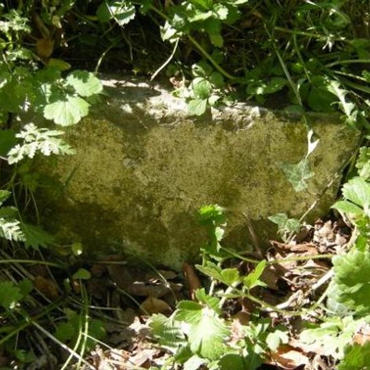 Milestone, just S of where Minterne Parva road meets main road