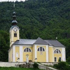 St. Martin's Parish Church in Srednja Vas v Bohinju