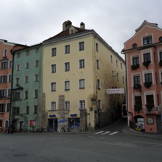 Ehem. Haus Goldener Greif/Tachezy, Höttinger Gasse 1, Innsbruck