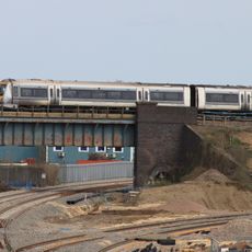 Bicester intersection bridge