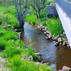 Most silnice II/210 přes Pramenský potok u Mnichova