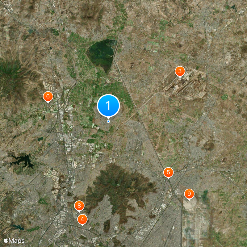 Tultepec Map