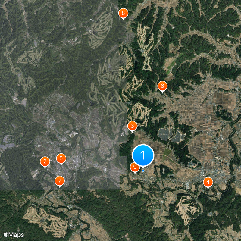 JAPANNEXT Map