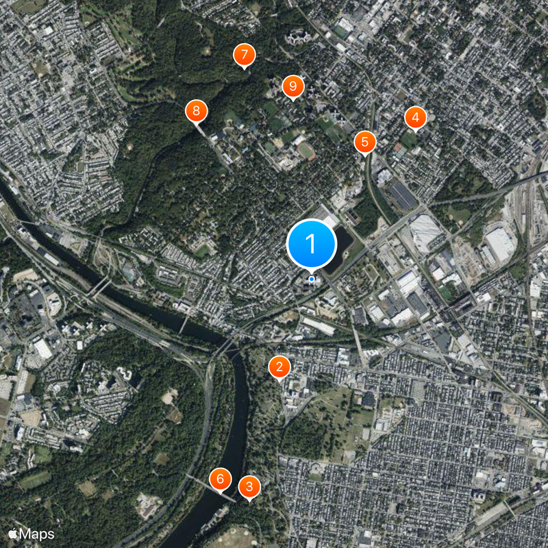 Woman's Medical College of Pennsylvania Map
