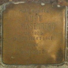 Stolperstein dedicated to Kurt Hasenberg