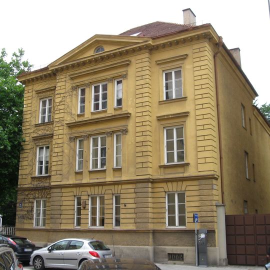 Villenartiger Bau in klassizistischer Renaissance