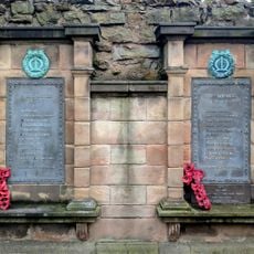 Memorial Wall in the grounds of the Old Meeting House Unitarian Chapel