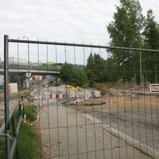 Estakáda silnice I/4 přes Volyňku a Sklářskou ulici ve Vimperku
