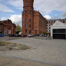 Budynek tkalni II z wieżą