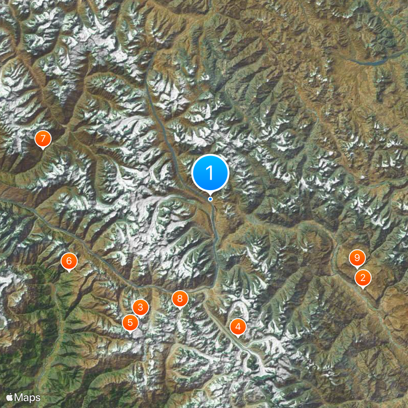 Lahaul and Spiti district Map