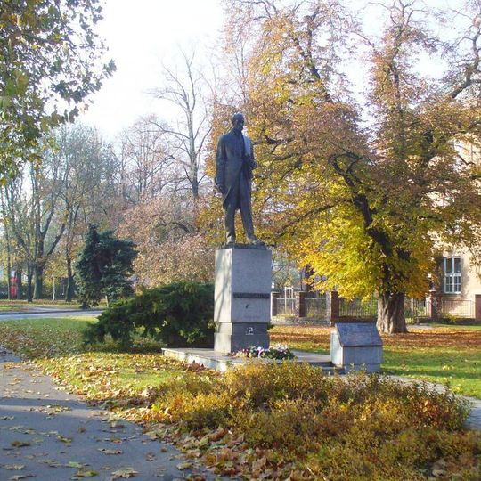 Statue of Tomáš Garrigue Masaryk in Kolín