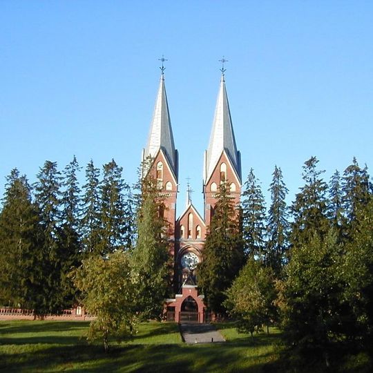 Sacred Heart church in Viļaka