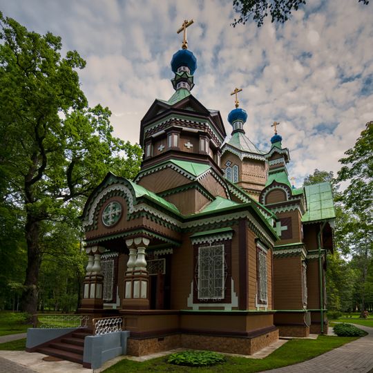 Saints Peter and Paul Orthodox church in Ķemeri