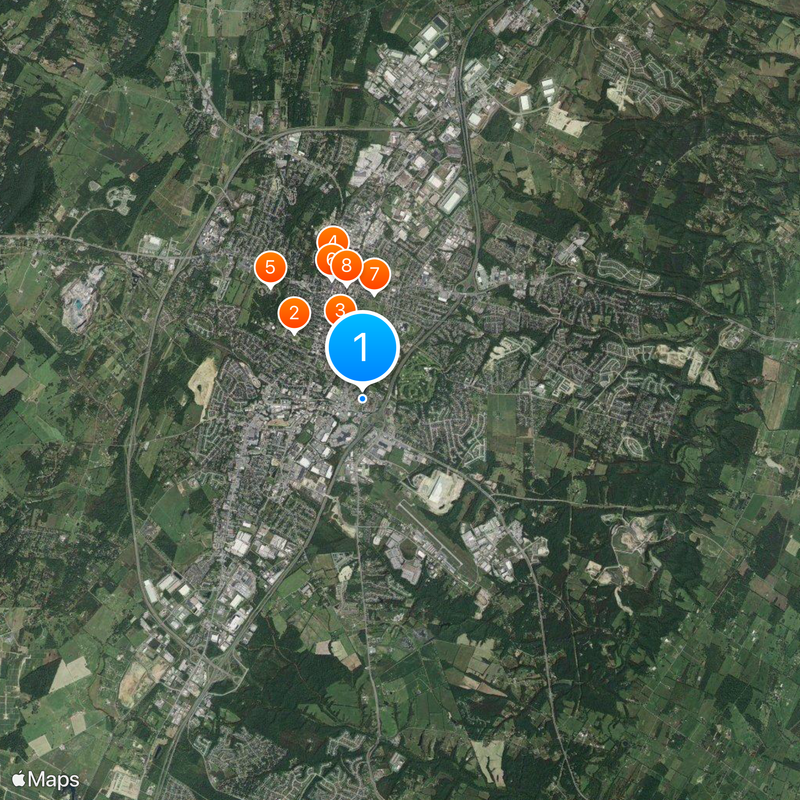 Shenandoah University Map