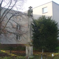 Holy Trinity column in Dobrovice