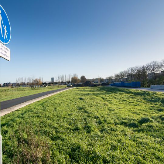 Terrein waarin sporen van bewoning