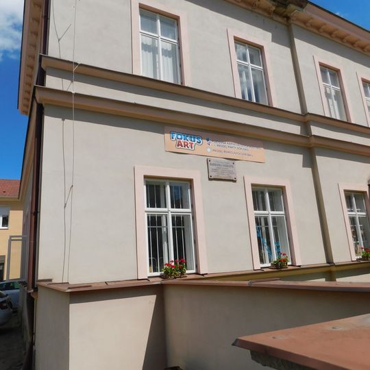 Pamětní deska Barbory Hoblové