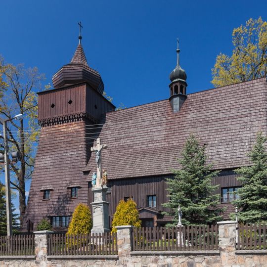 All Saints church in Łaziska