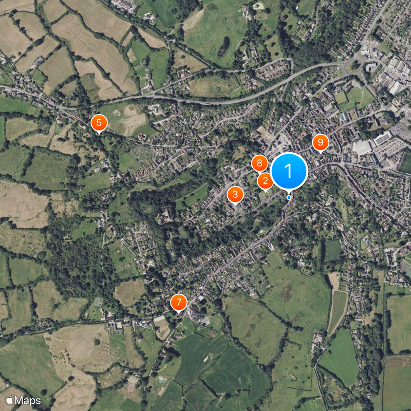 Gold Hill Map