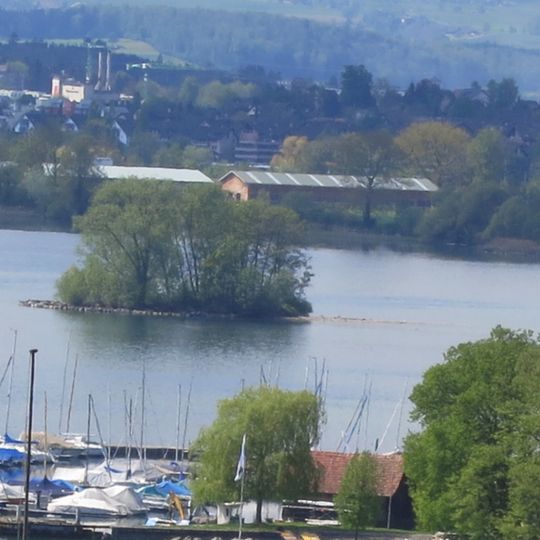 Galgen, Jungstein- und bronzezeitliche Seeufersiedlungen, Chamer Fussweg