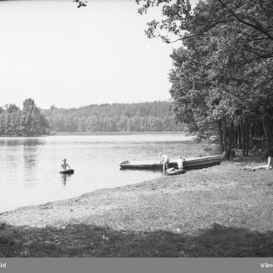 Public beach Kvinnestadssjön