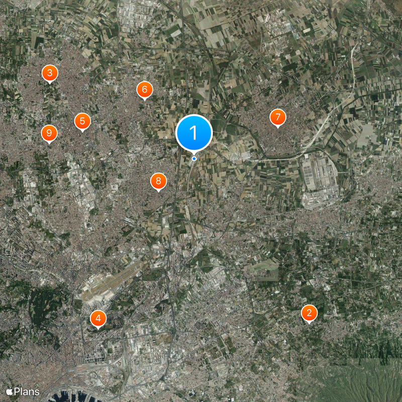 Naples - Afragola Carte