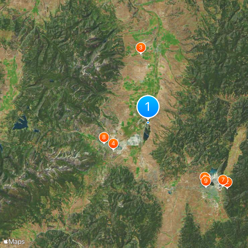 Clark Fork Map