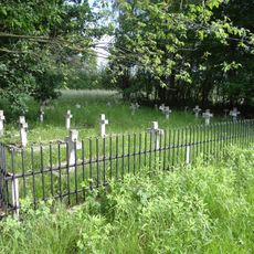 War cemetery in Hucisko