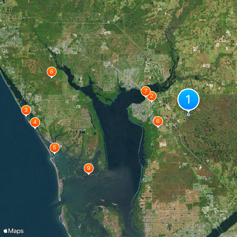Charlotte County Map