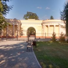 Gate of Episcopal Palace in Skierniewice