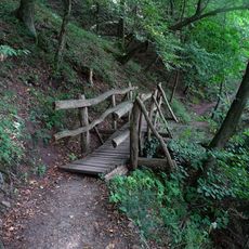 Lávka východně od Oskarovy vyhlídky