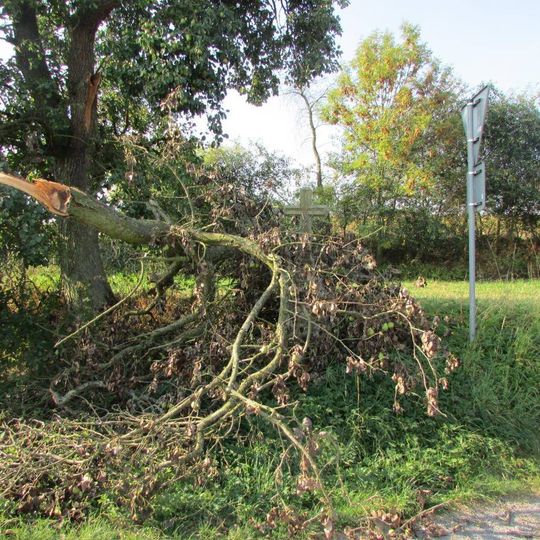 Kříž na jižním okraji Červené Řečice