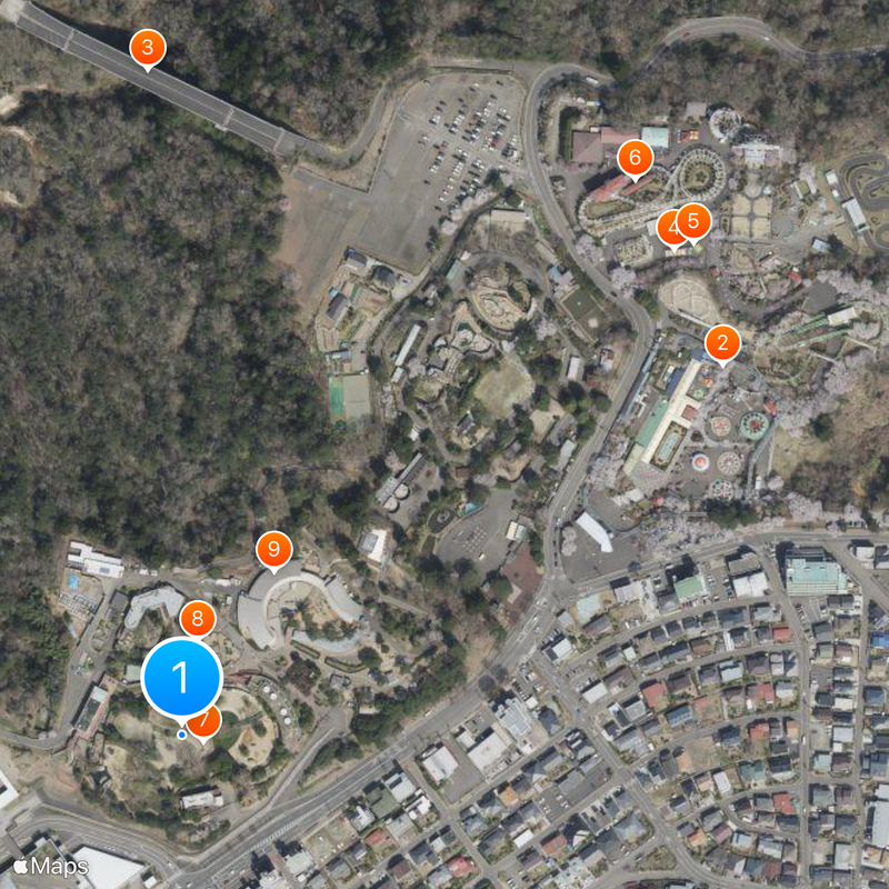 Sendai Yagiyama Zoological Park Mapa