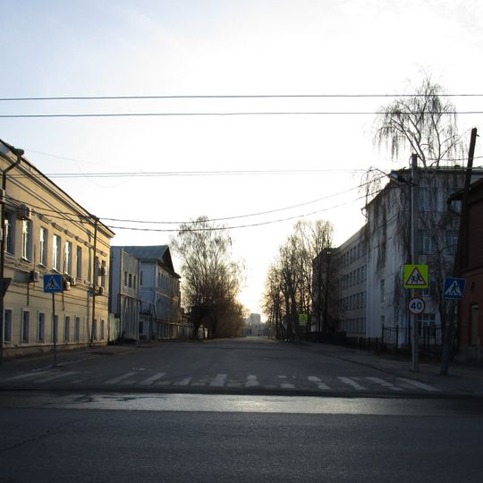 Engels street, Kazan