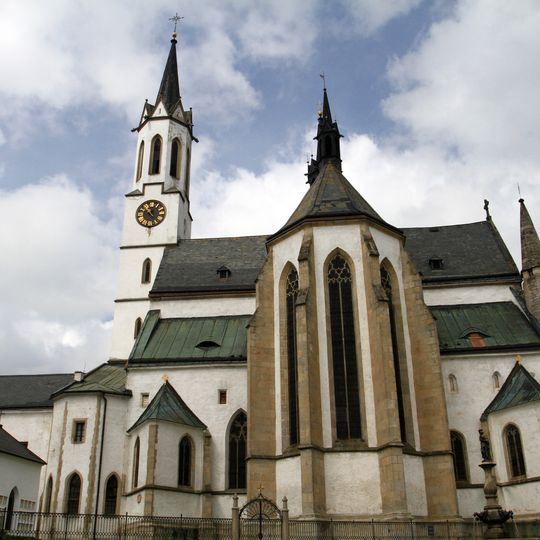 Mary Assumption church in the monastery of Vyšší Brod