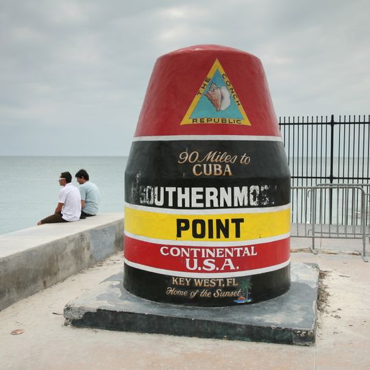 Southernmost point buoy