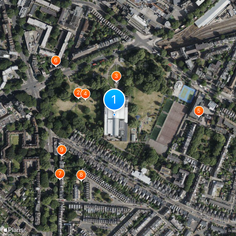 Imperial War Museum London Map