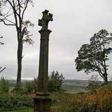 Malcolm's Cross And Remains Of Older Cross On West